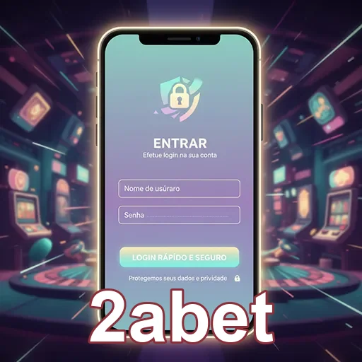 Ilustração de Acesse 2abet com login rápido e intuitivo